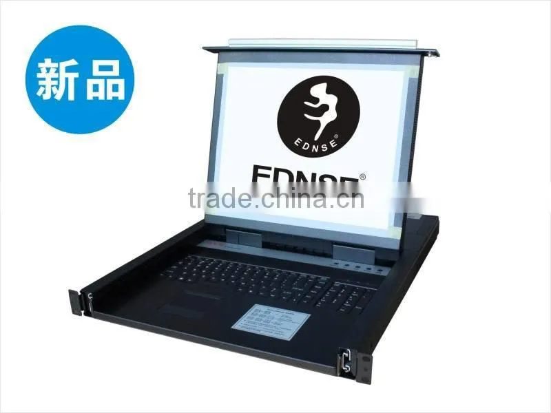 EDNSE ED-1916V-D 16 Ports KVM Console with 19 inch TFT LCD