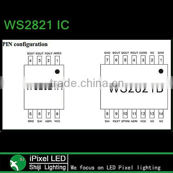 SJ-10030-2821A / SJ-10060-2821B DMX strip