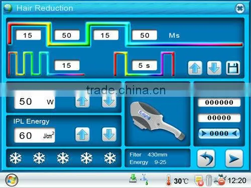 KES ipl rf E-light hair removal MED-210 ipl/e-light/rf/laser beauty machine