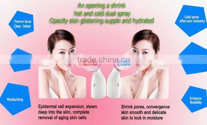 Personal Ionic Spa Facial Steamer, Spa Facial Equipment For Skin Care, Face Steaming Machine