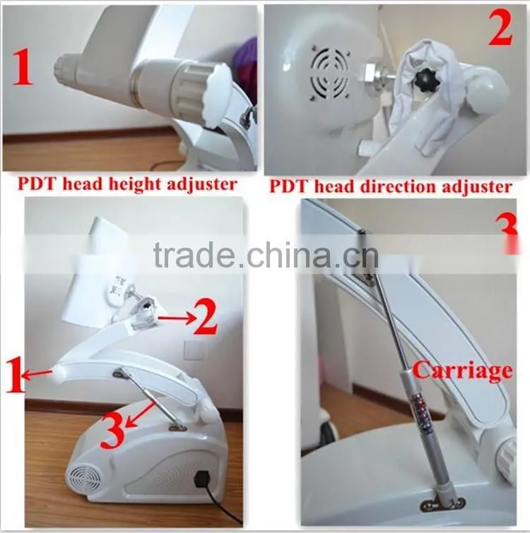 2016 Multifunctional Portable PDT LED beauty Machine with CE certification for beauty salon equipment