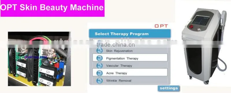 spa ipl shr hair removal machine Germany 2014 shr opt