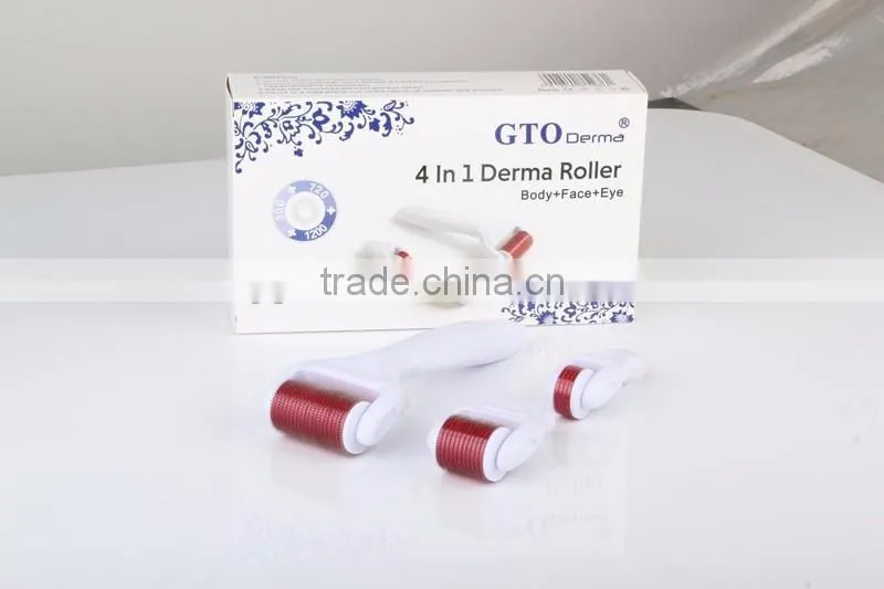 Mesotherapy 300/720/1200 needle 4 in 1derma roller with Medical CE