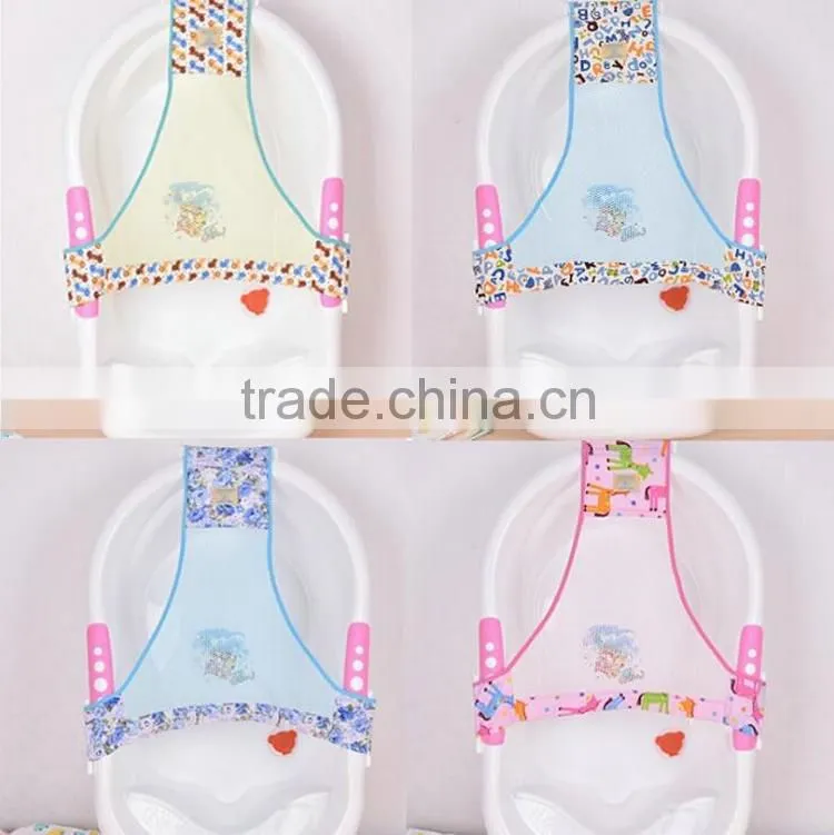 Newborn Baby Bath Tub Seat Adjustable Baby BathTub Rings Net Children Bathtub Infant Safety Security Support Baby Shower