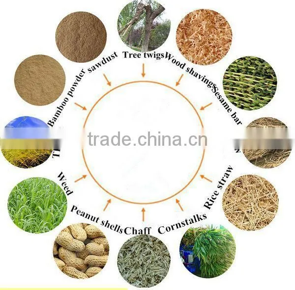 Forestry equipment sawdust pellet processing machine