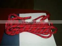 High quality Static polyester double braid ropes safety belt 12mm