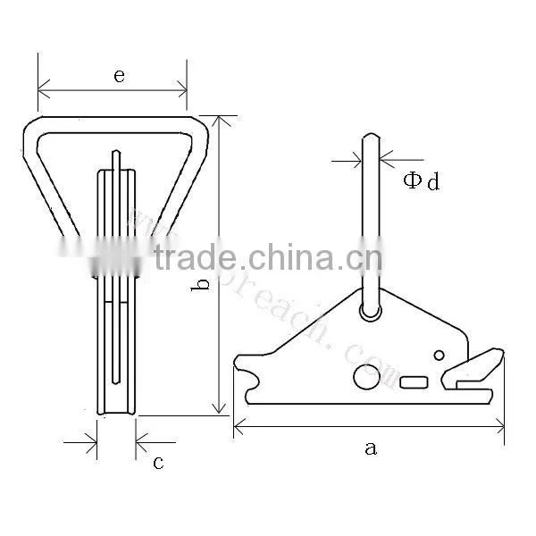 Series E/A Fitting with 2" D Ring or O Ring