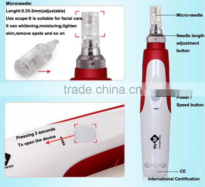 Vibration pen electric microneedle machine