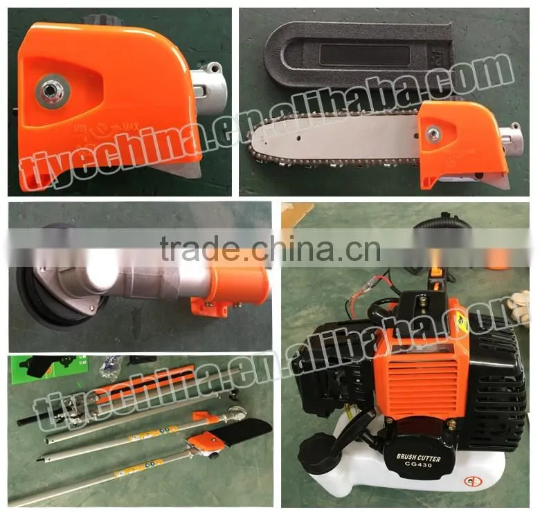 Garden Tool Set Gasoline Grass Cutter Multi Grass Trimmer 4 In 1