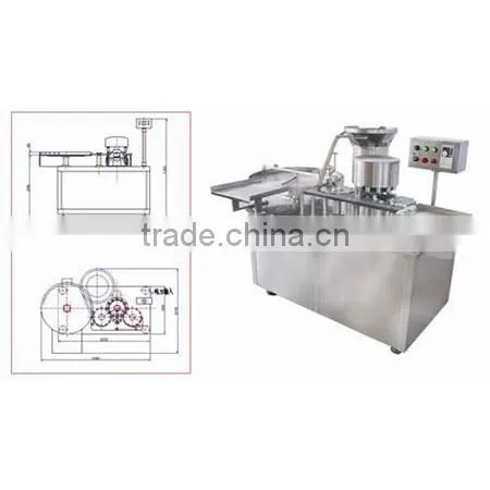 HHZG High Speed Capping Machine for Vial, Bottle Sealing Machine