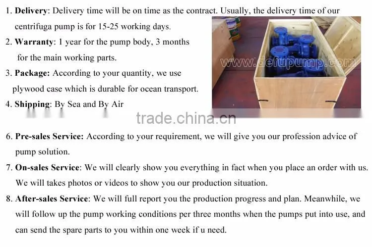 high flow rate end suction diesel engine driven pumps