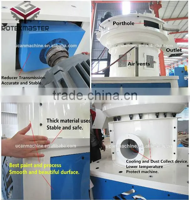 Biomass pellet machine,wood pellet machine free with dust collector and control system