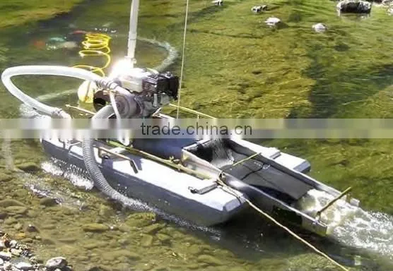 China Small Gold Dredging Machine For Gold Panning