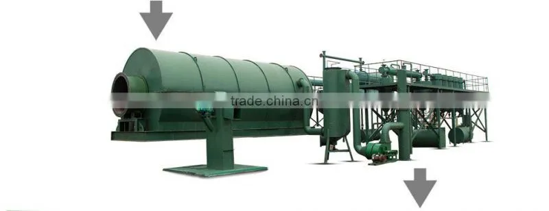 2015 Q245R waste motor oil recycling to diesel equipment