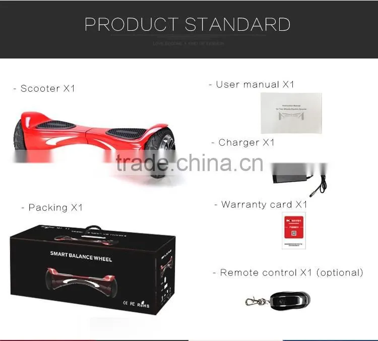 Leadway 500w motor children mini hoverboard off road(L1-E108a)