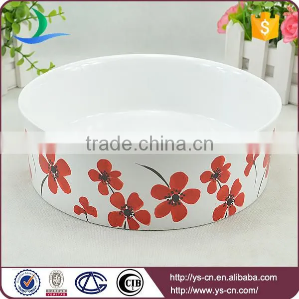 Ceramic Pet Feeding Bowl For Cat Dog