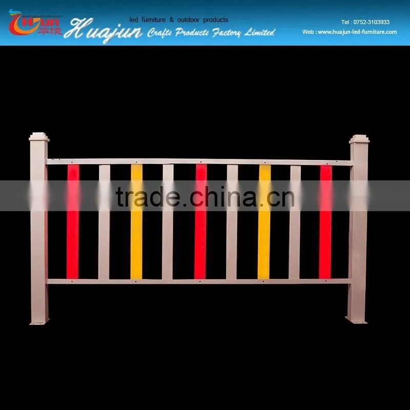 led plastic roof guardrail/led waterproof railing
