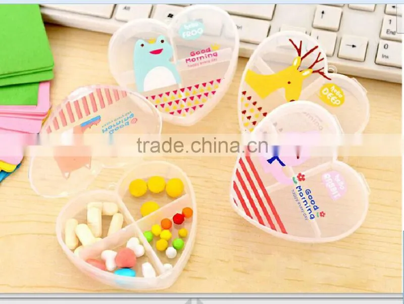 Q1097 Creative home fashion plastic pill box