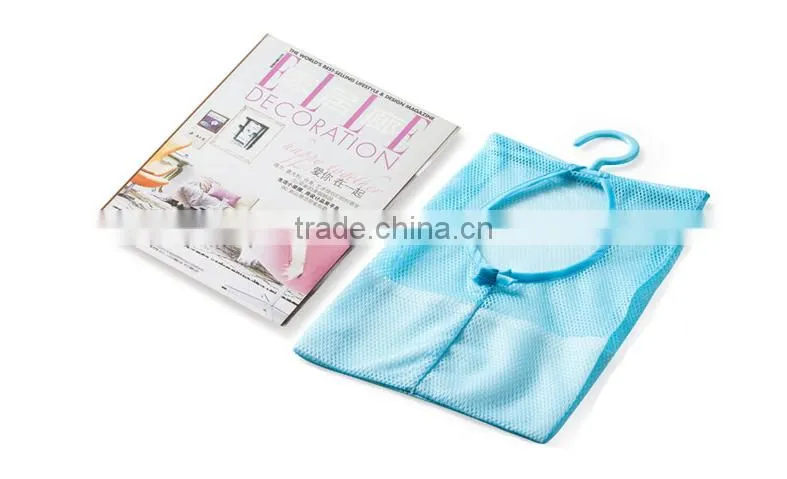 Wholesale Stock Small Order Hanging Convenient Classify Mesh Storage Bag