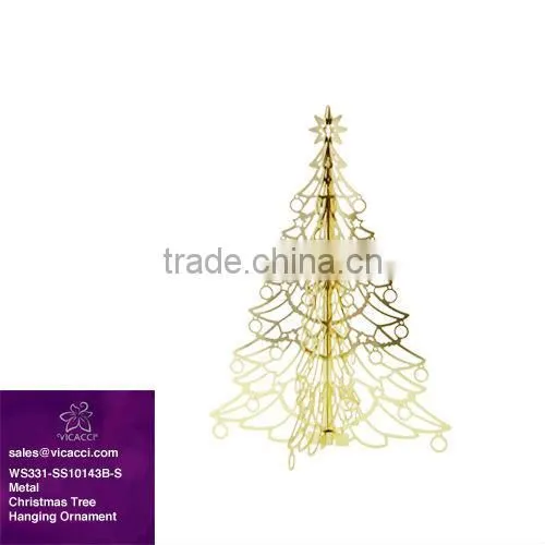 Hot Sale Metal Christmas Tree Hanging Ornament Stand WS331-SS10143B-M