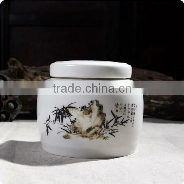Ceramic cremation ashes small size pet urn