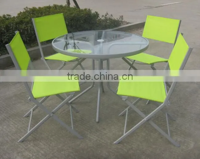 Garden steel chair and table ER5110