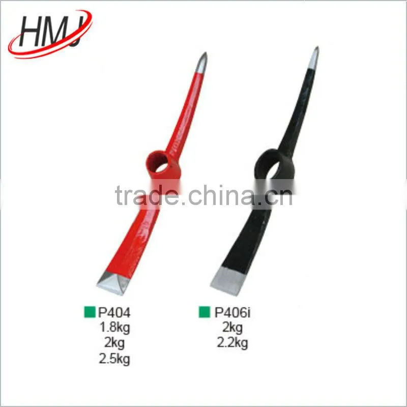 Chinese production P402 P404 slap-up railway steel pickaxe