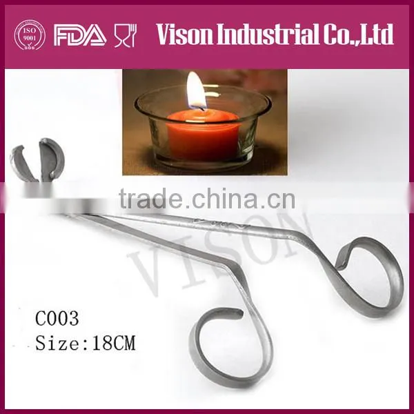 Stainless Steel Candle Snuffer, Wick Dipper and Candle Wick Trimmer