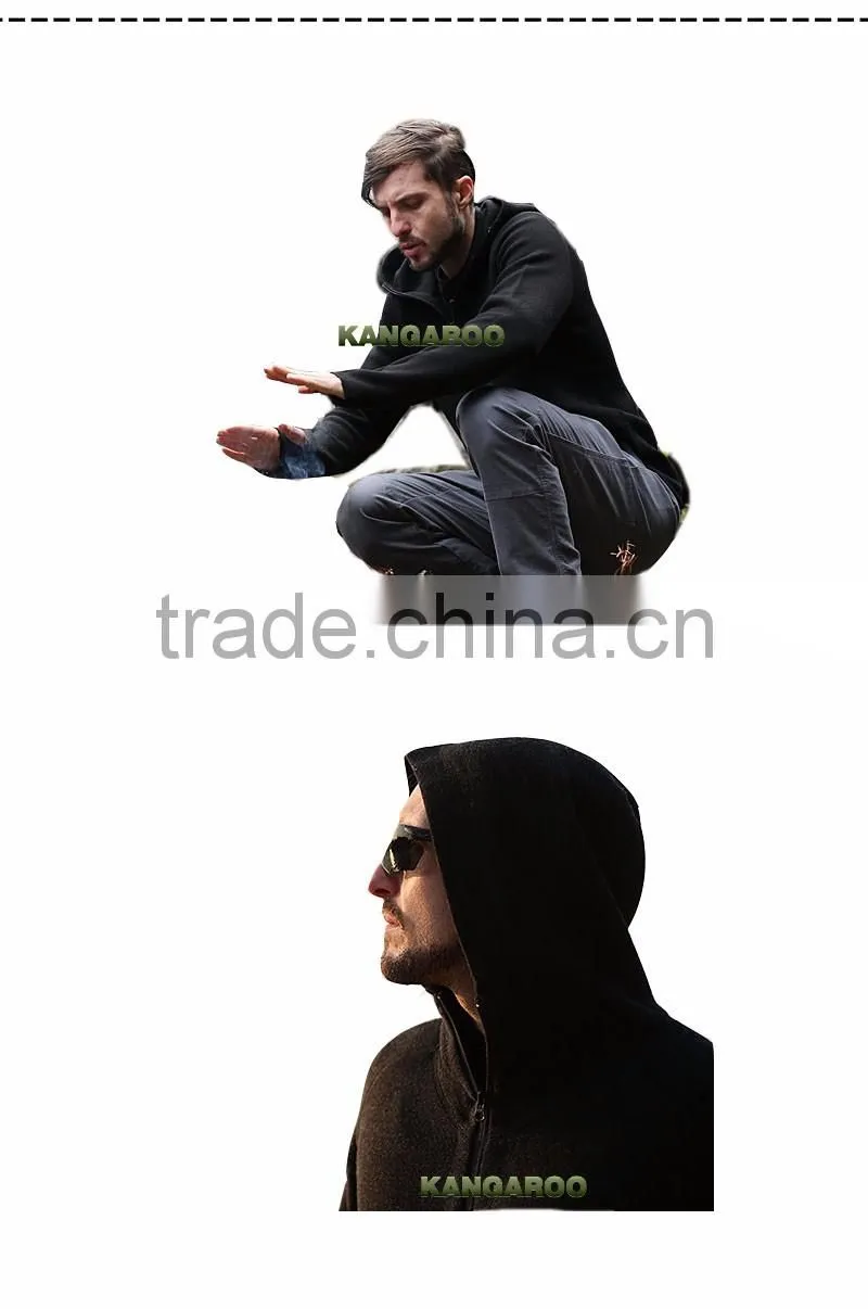 Black Man Varsity Hoodie Hooded Jacket