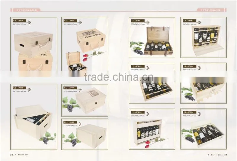 Unique Designed Paperboard Wine Box from China