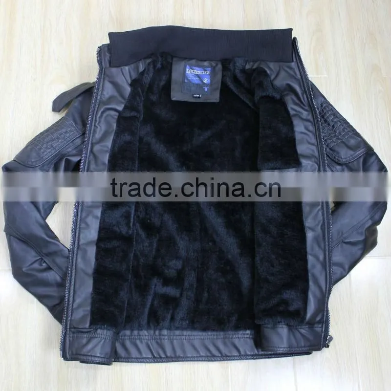 Italian PU Leather Motorcycle Jackets