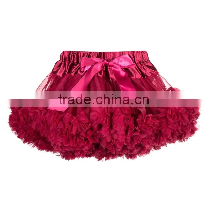 latest design hot sale top quality rainbow pettiskirt child dance dress mini skirt
