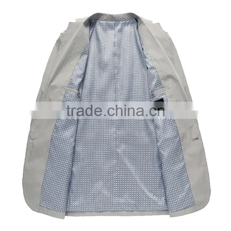 Wholesale Fashion Men Spring Summer Suit Jacket Blazer For Popular