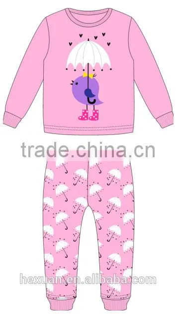 OEM or stocked designs childrens pajamas wholesale/pajamas wholesale