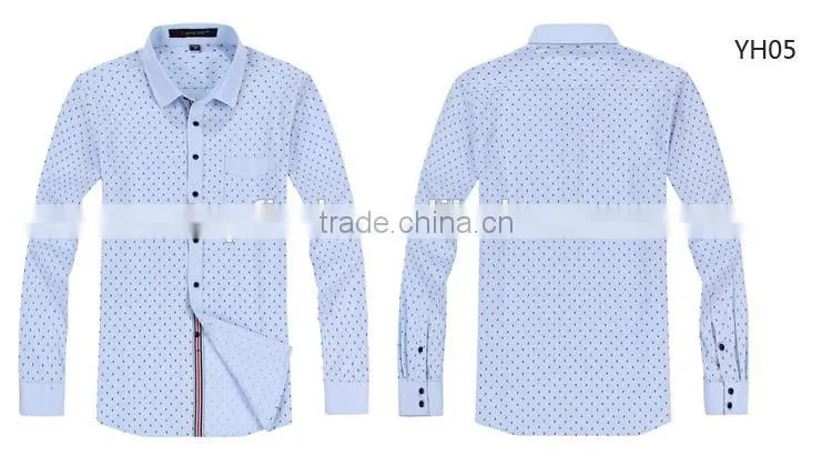 Hot sale polyester cotton special placket custom full-size printed man t-shirt