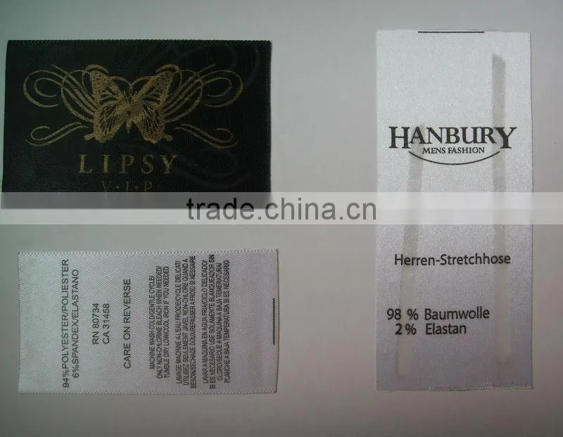 Customized hangtag for clothes