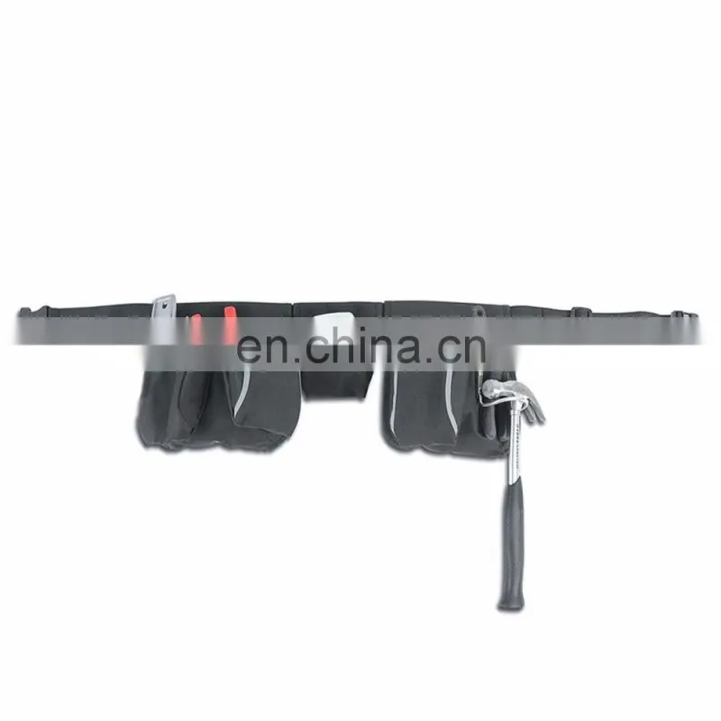Outdoor Black Durable Polyester Tool Apron Belt