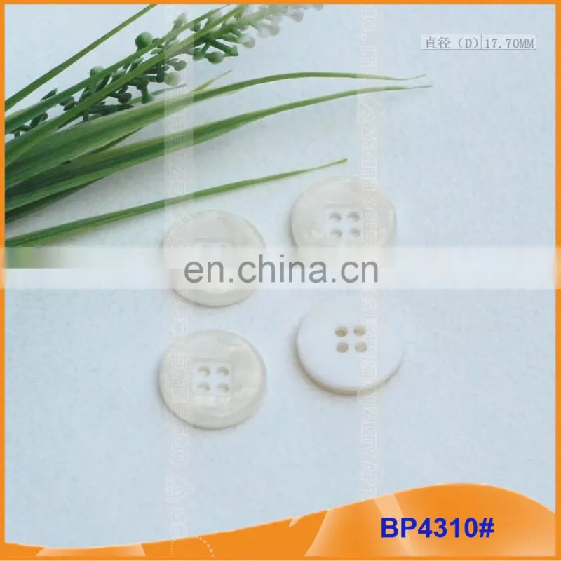 Polyester button/Plastic button/Resin Shirt button for Coat BP4310