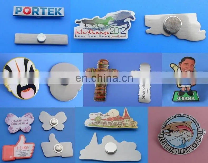 3D personalized logo soft enamel lapel pin emblem