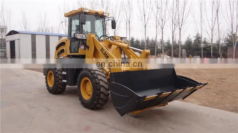 Front end ZL20F wheel loader price list