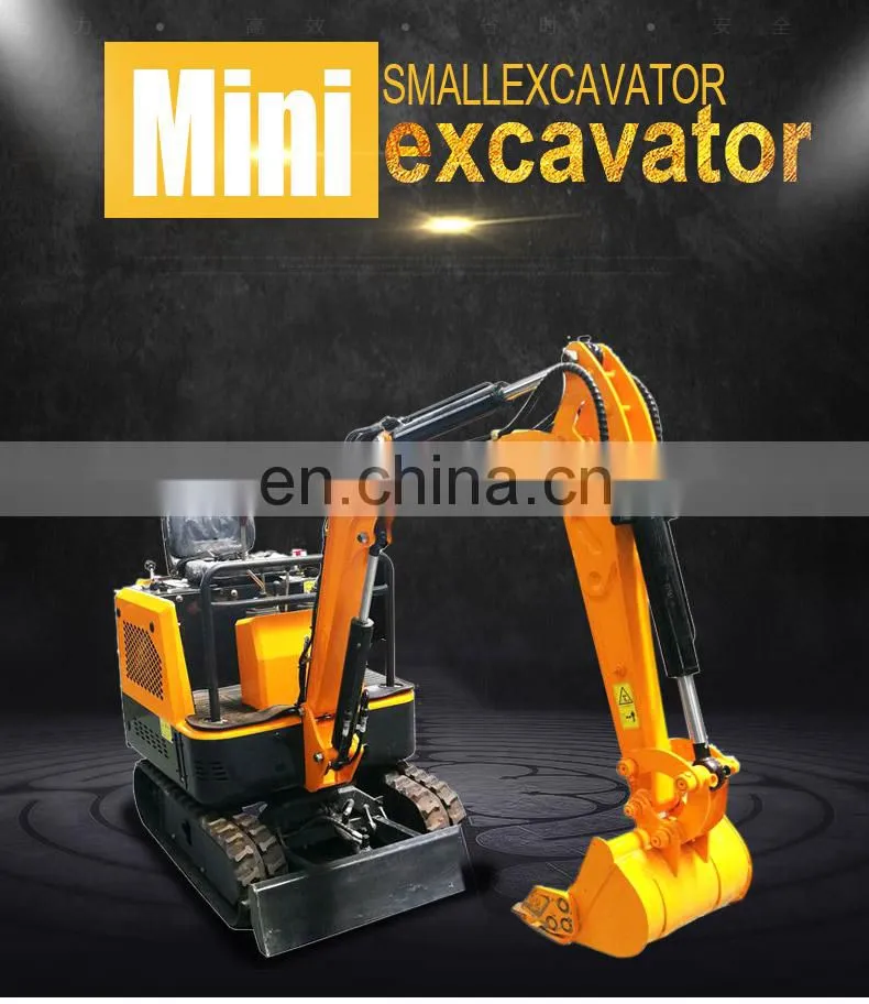 water cooling double cylinder engine narrow bucket mini excavator 1 ton for sale