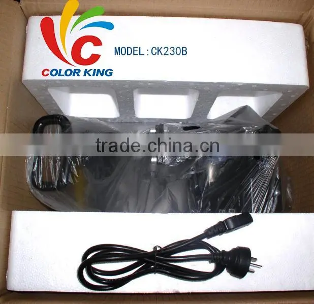 Dual Heat Plate Double Digital Meters Manual Operation Heat Transfer Machine for T-shirt