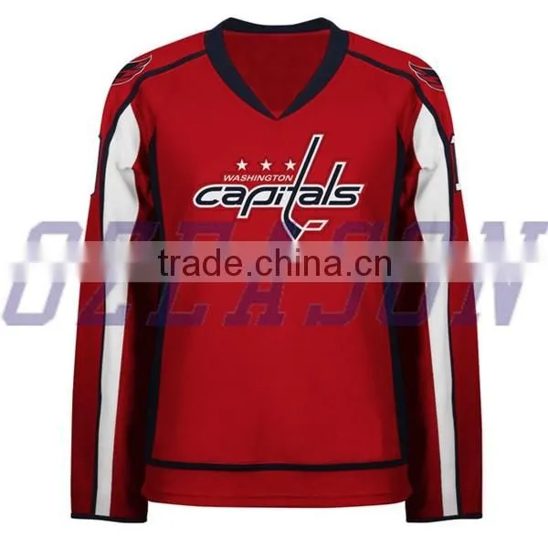 2016 Hot sale latest design ice hockey jersey