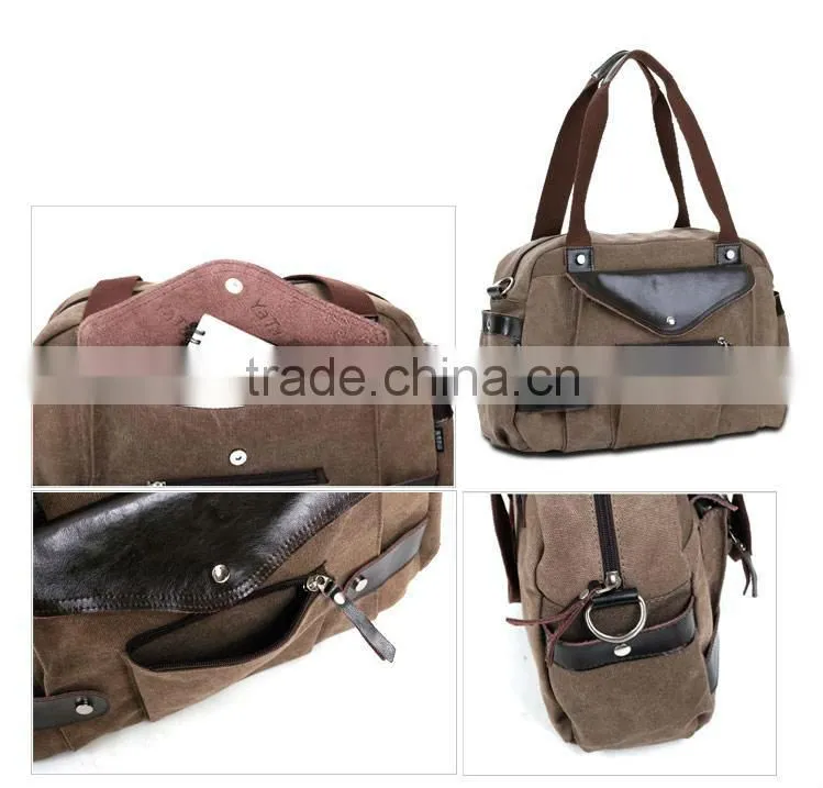 brown canvas tote handbags fashion style