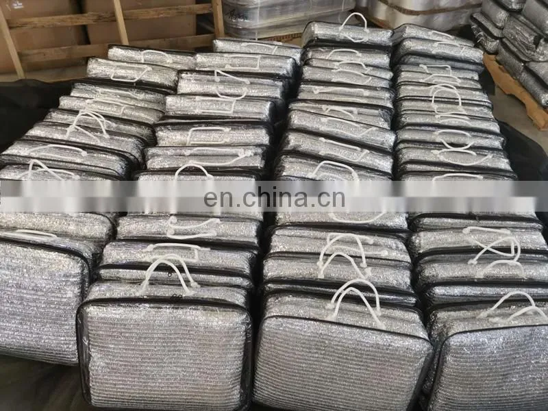 Aluminum Shade Cloth Agriculture Sun Shade Net