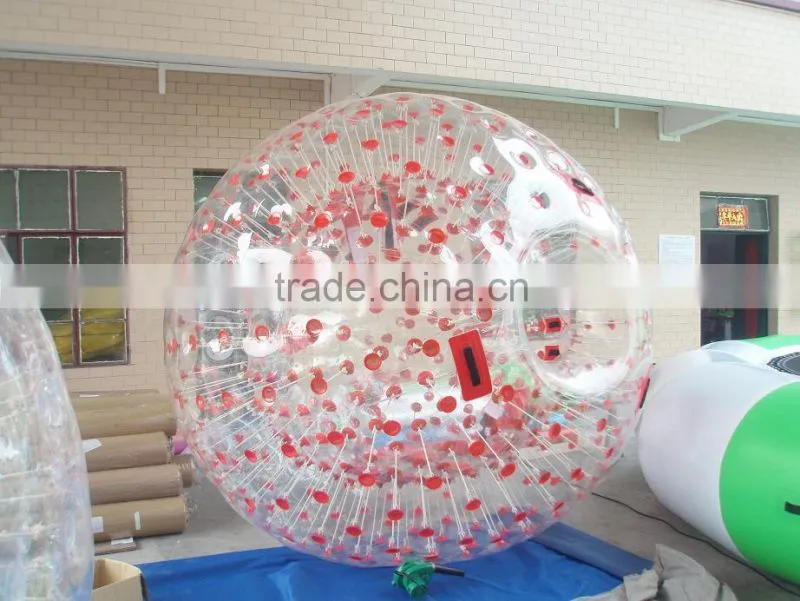 1.0mm TPU/PVC high quality inflatable zorb ball children