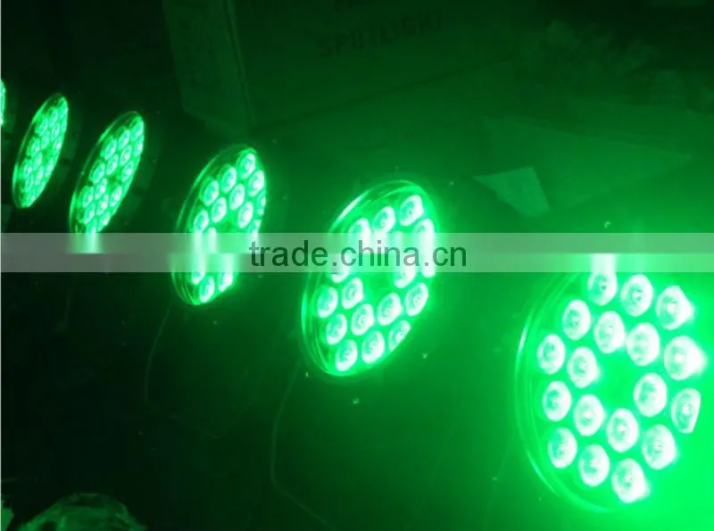 18pcs 12W RGBW 4 in 1 Waterproof Led Par64 Led Par Light DJ Stage Lighting