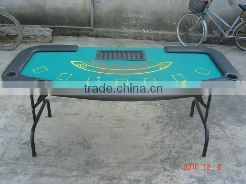 Black Jack Poker Table