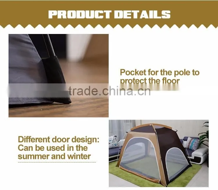 YUETOR hot selling keep warm tent queen bed tent heated indoor bed tent