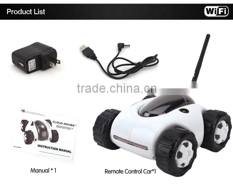 China Manufacture 4CH RC tank Wifi tank With Camera real-time video night vision Phone Control Toy